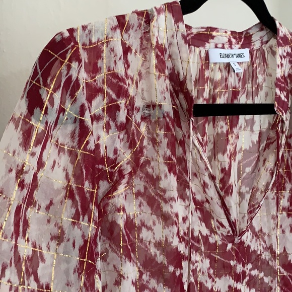 Elizabeth & James Patterned Blouse - Picture 5 of 5